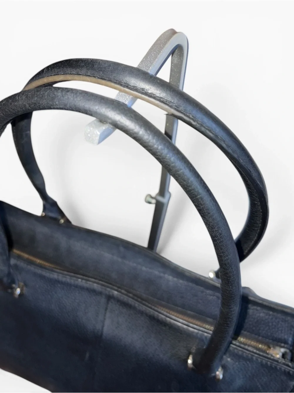 kate spade Black Leather Tote Bag